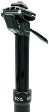 Tija telescópica KS ExaForm Speed ​​Up - 30,9" 125 mm, color negro