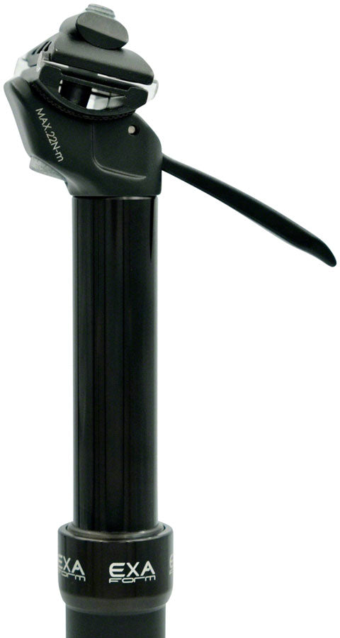 Tija telescópica KS ExaForm Speed ​​Up - 30,9" 125 mm, color negro
