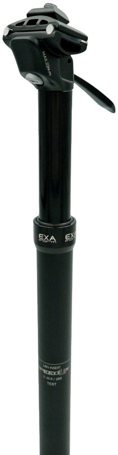 Tija telescópica KS ExaForm Speed ​​Up - 30,9" 125 mm, color negro