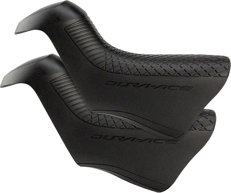 Par de fundas de palanca Shimano Dura-Ace ST-R9150 Di2 STI (negro)