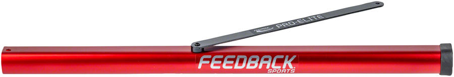 Conjunto de pierna Feedback Sports - Reemplazo de pierna simple en forma de D roja