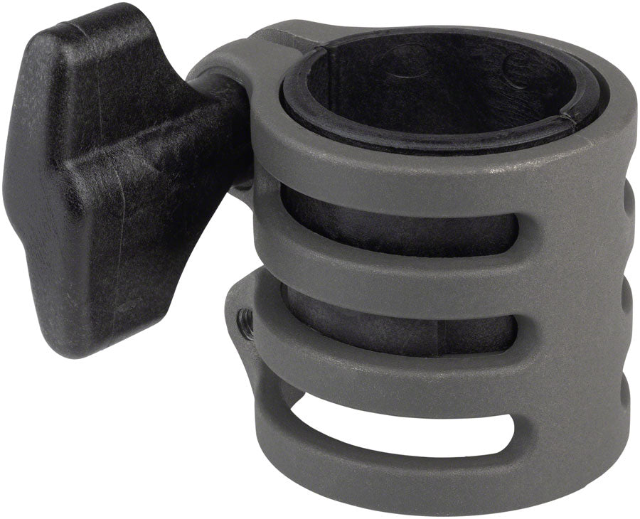 Conjunto de abrazadera de collar alto Feedback Sports con perilla en Z, color gris