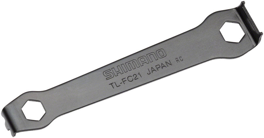 Herramienta para pasador de tapa antipolvo de bielas Shimano TL-FC21 con herramienta para tuerca de plato