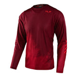 Skyline Air LS Jersey Fades Wine
