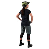Womens Lilium SS Jersey Jacquard Black