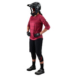 Womens Mischief Jersey Pinstripe Elderberry