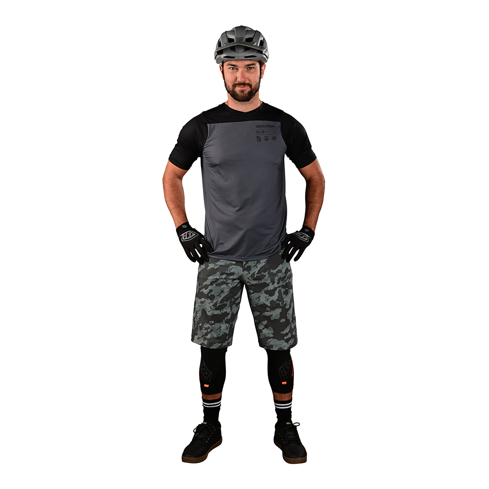 Skyline SS Jersey Mono Charcoal