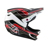D4 Polyacrylite Helmet Block Charcoal / Red