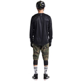 Flowline LS Jersey Solid Black