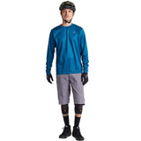 Flowline LS Jersey Solid Slate Blue