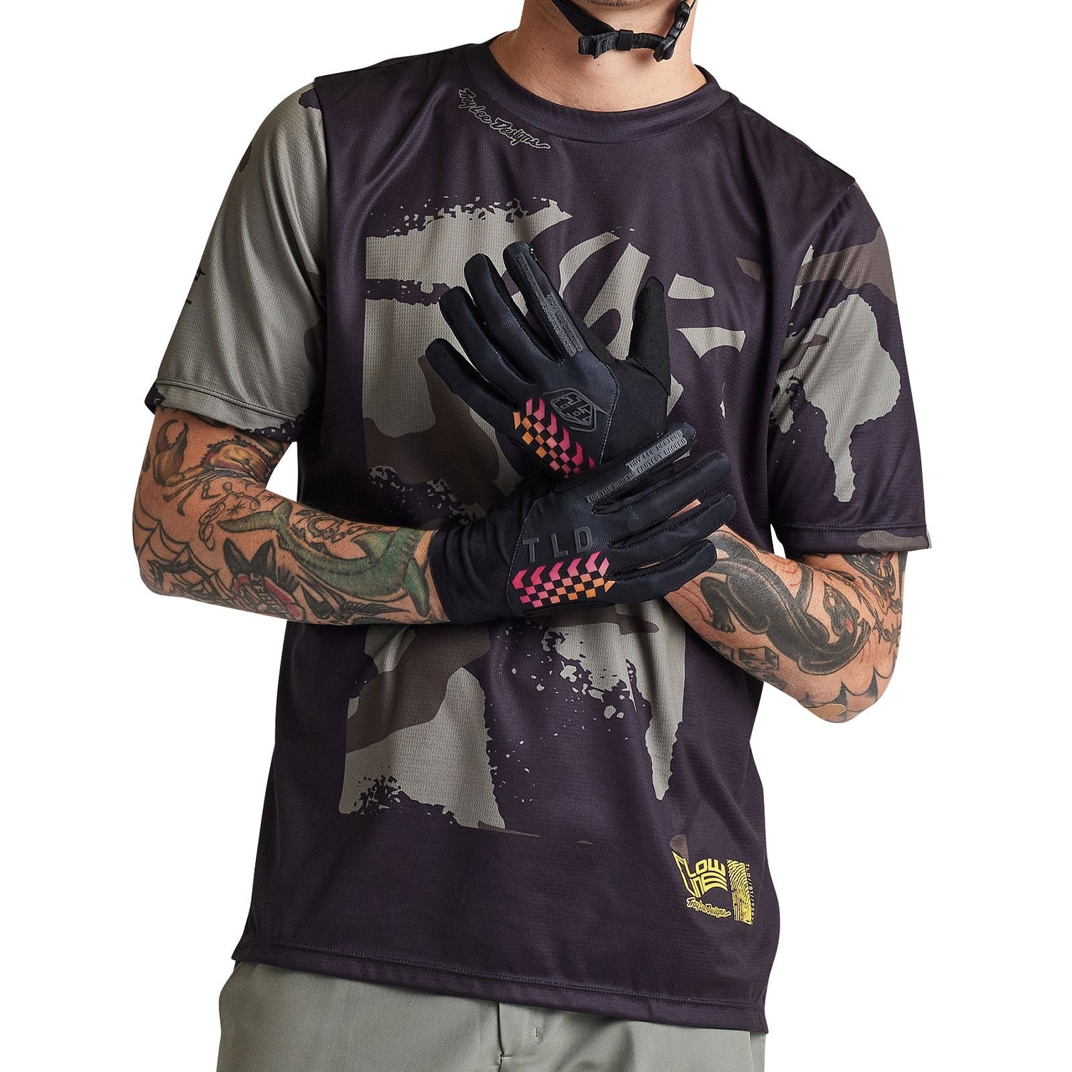 Flowline SS Jersey Confined Black