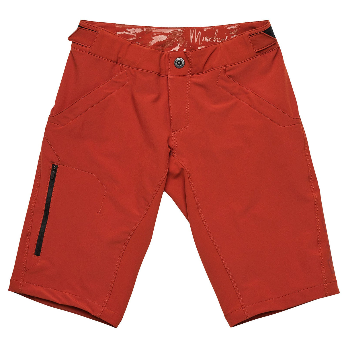 Womens Mischief Short W/Liner Solid Henna