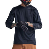 Ruckus 3/4 Jersey Solid Black