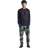 Skyline LS Jersey Mono Black