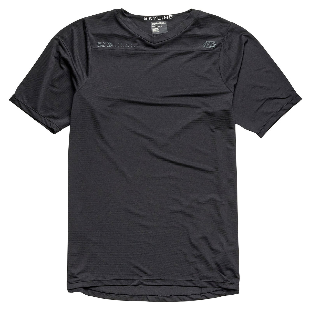 Skyline Short Sleeve Jersey Mono Black