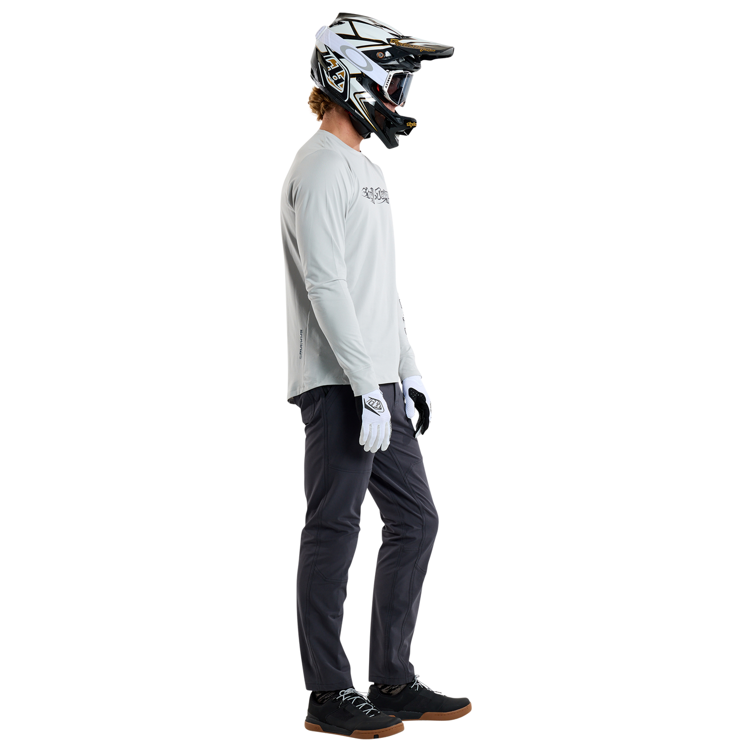 Ruckus Long Sleeve Ride Tee Burn Out Mist