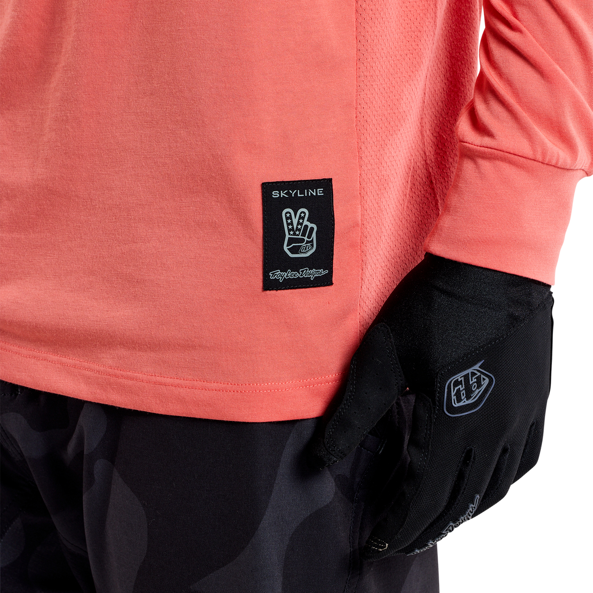 Skyline Long Sleeve Ride Tee P&W Melon