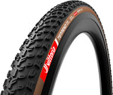 Neumático Vittoria Terreno T70 Grueso y Suelto - 700 x 40 Tubeless Plegable Negro/Marrón Gravel Endurance Graphene G2.0