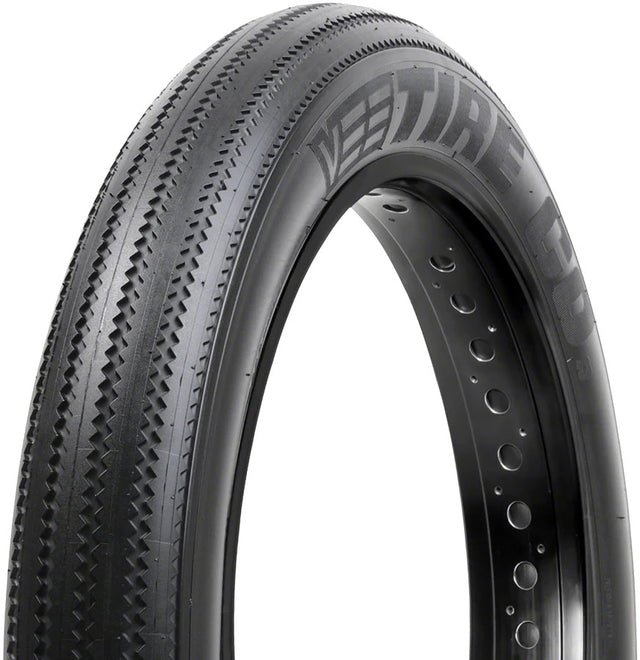 Vee Tire Co. Zigzag Tire - 20 x 4.0 Clincher Wire BLK Endurance Override E-Bike R-50