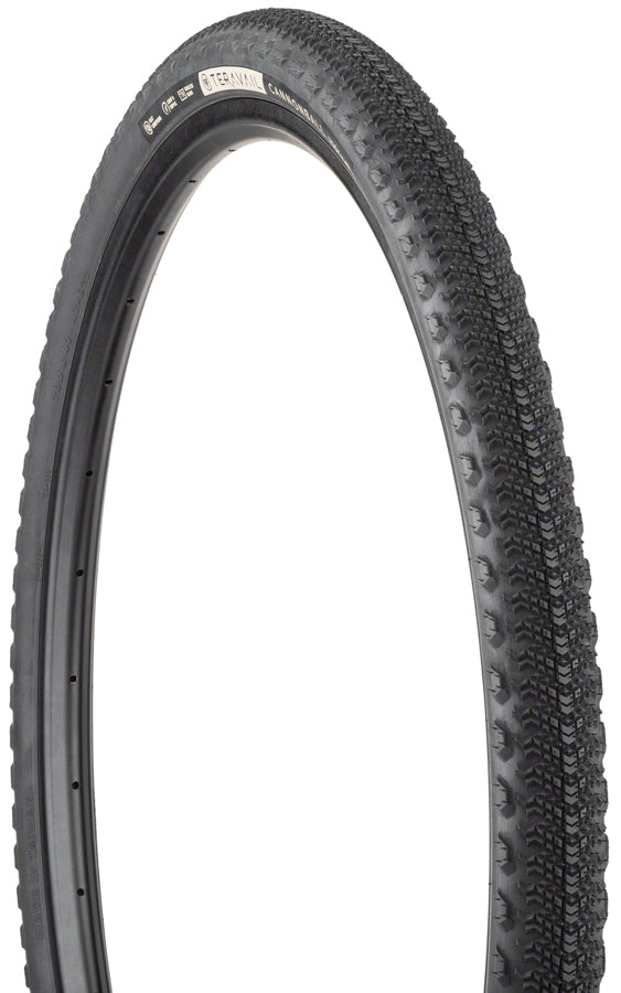 Neumático Teravail Cannonball - 700 x 47 Tubeless Plegable Negro Ligero y Flexible