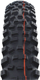 Neumático Schwalbe Hans Dampf - 27,5 x 2,6 Tubeless Plegable Negro/Bronce Evolution Line Super Trail Addix Soft