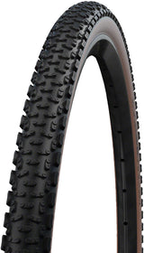 Neumático Schwalbe G-One Ultrabite - 700 x 40 Tubeless Plegable Negro/Bronce Performance Line Race Guard Addix