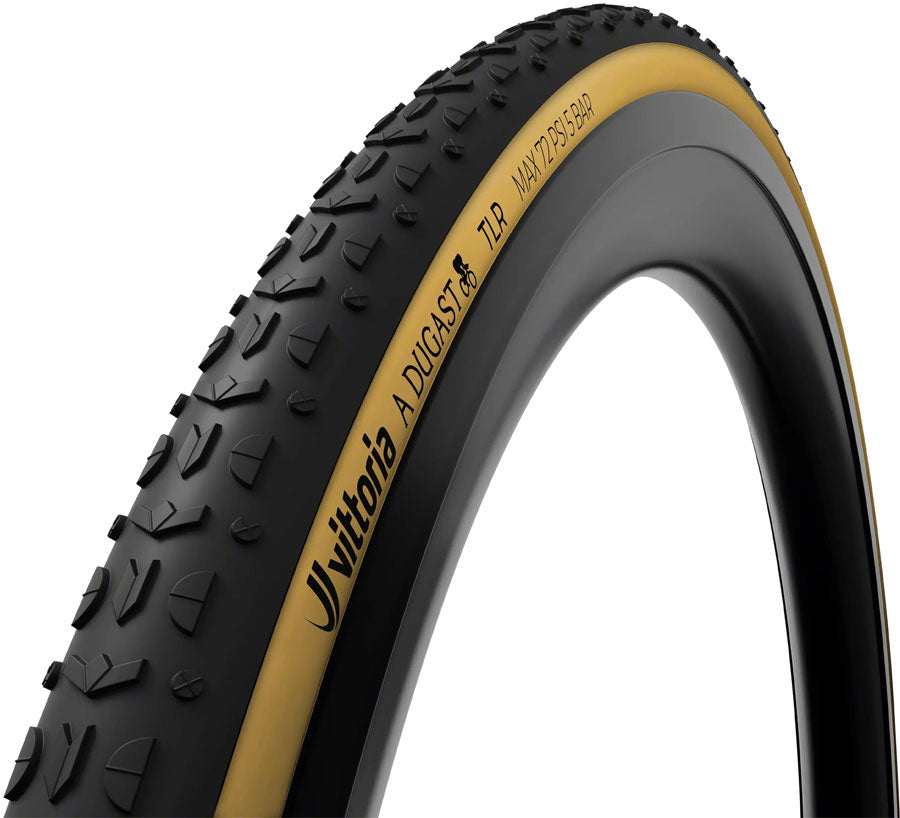 Neumático Vittoria A. Dugast Typhoon - 700 x 33 Tubeless Plegable BLK/Para Algodón 2C + Neopreno