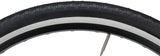 Kenda Cruiser K130 Tire - 26 x 2.125 Clincher Wire Black/White 22tpi