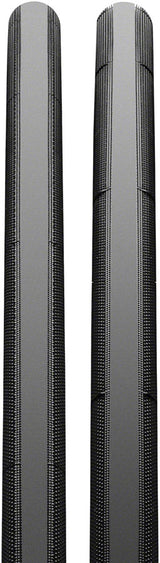 Combinación de neumáticos Continental Attack/Force Comp - 700 x 24/22 Tubular Plegable BLK BLKChili Vectran Breaker Par
