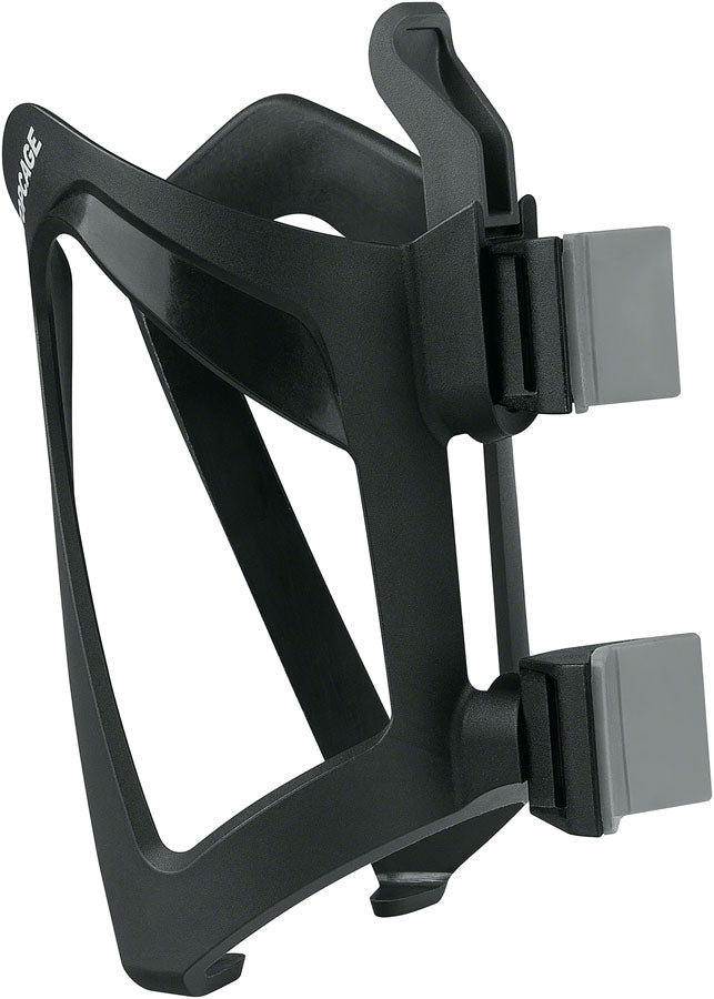 SKS Anywhere Mount Water Bottle Cage - Strap-On Black