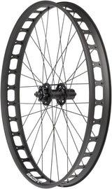 Quality Wheels Blizzerk Rear Wheel - 26" Fat Black - 26", 12 x 197mm, HG 11