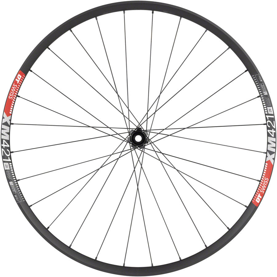 Rueda delantera DT Swiss 350/XM421 de 29", 15 x 110 mm, con bloqueo central, color negro