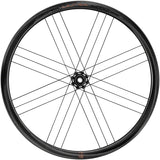 Rueda delantera Campagnolo Bora Ultra WTO 33 - 700c 12 x 100 mm Center-Lock, ajuste bidireccional, gris