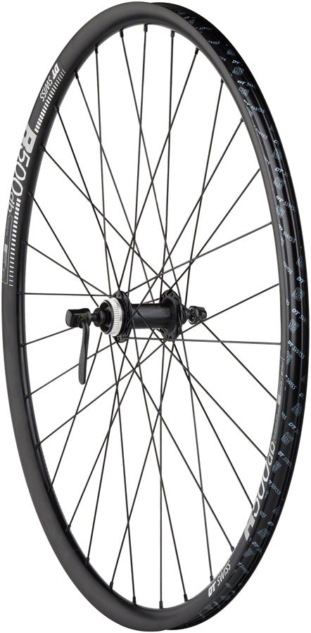 Juego de ruedas de disco Shimano / DT R500 de calidad - 700 QR x 100/135 mm Center-Lock HG 11 MTN BLK
