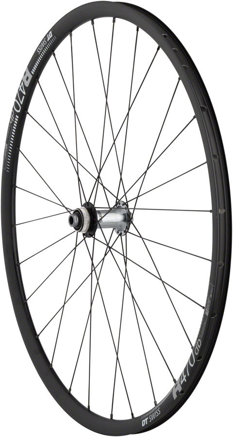 Rueda delantera Quality Wheels Ultegra/DT R470db - 700 12 x 100 mm Center-Lock BLK