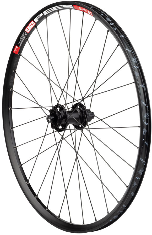 Quality Wheels Bear Pawls / DT Swiss E593 Rear Wheel - 26" 10 x 135mm Bolt-On 6-Bolt 13T Single-Speed BLK 32H