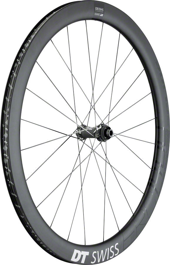 Rueda delantera DT Swiss ERC 1400 Spline - 700 12 x 100 mm, Center-Lock, negra