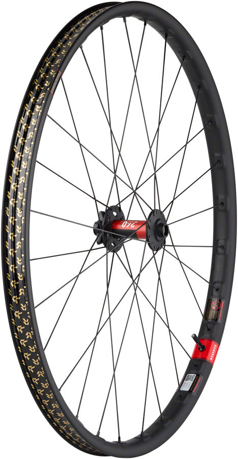 Rueda delantera Quality Wheels DT 240 / Reserve 30 HD de carbono - 29" 15 x 110 mm 6 tornillos de carbono