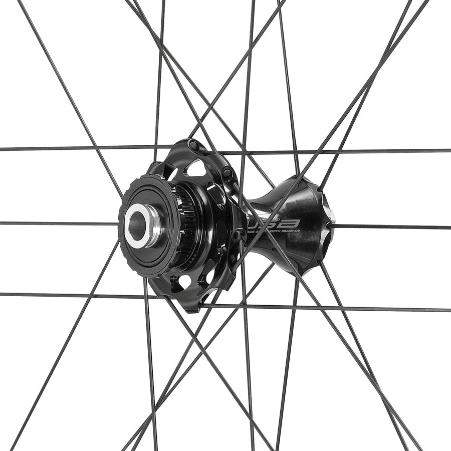 Rueda delantera Campagnolo Bora WTO 60 C23 - 700c QR x 100 mm Center-Lock, ajuste bidireccional, carbono