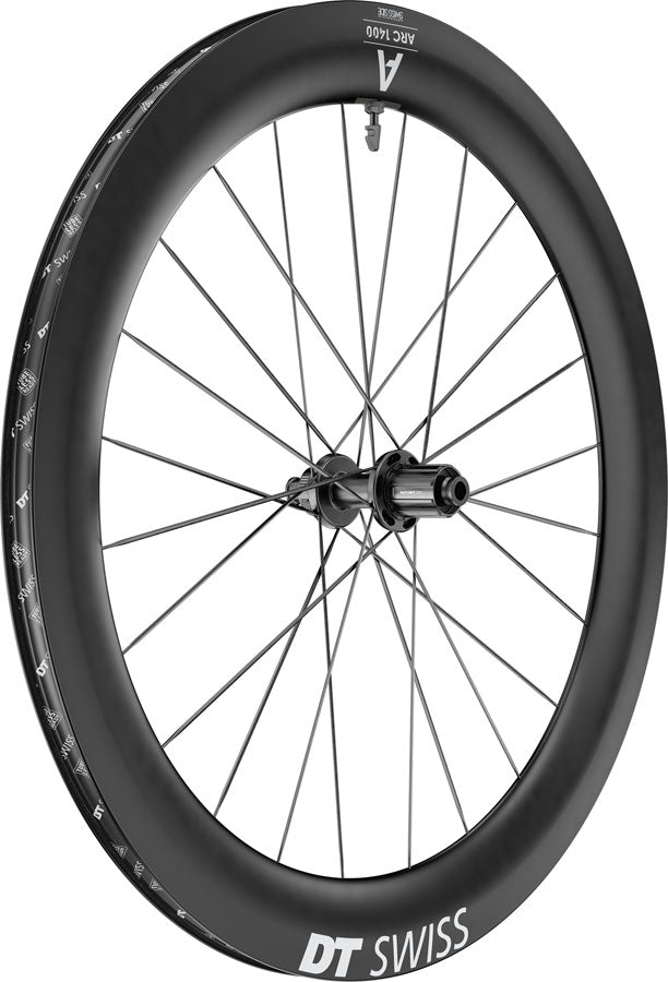 Rueda trasera DT Swiss ARC 1400 DiCut 65 - 700 12 x 142 mm Center-Lock HG11 Road/XDR Ratchet EXP 36 BLK