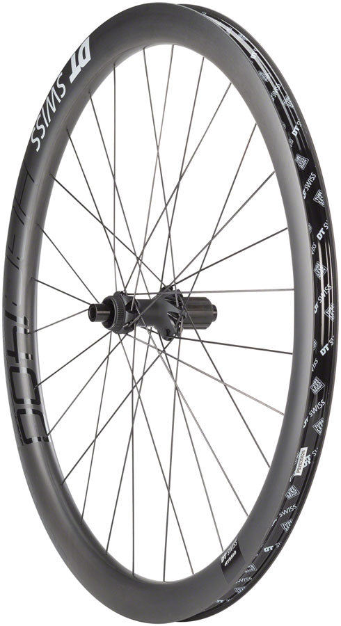 Rueda trasera DT Swiss HGC 1400 Spline 42 - 700 12 x 142 Center-Lock HG/XDR Ratchet 24 BLK