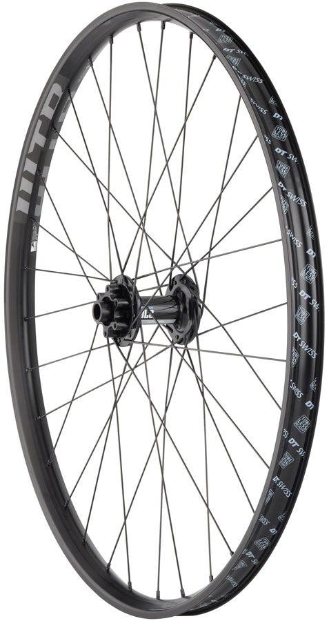 Quality Wheels DT 370 / WTB KOM i30 Front Wheel - 15 x 110mm 6-Bolt, Black