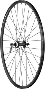 Quality Wheels Value Double Wall Series Front Wheel - Black - 650b QR x 100mm, Center-Lock