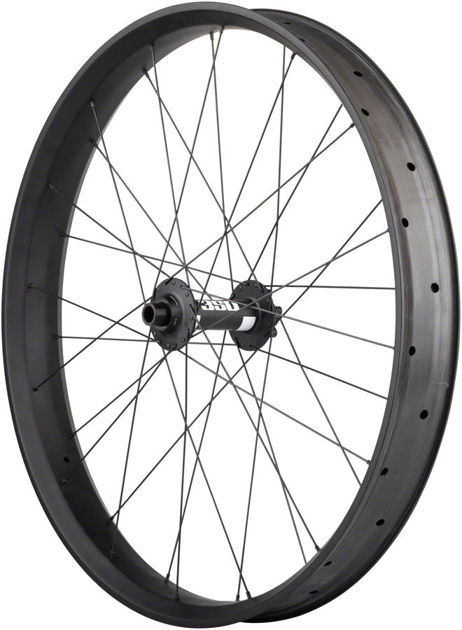 Quality Wheels Alex CF-1 Carbon Front Wheel - 26" Fat 15 x 150mm 6-Bolt