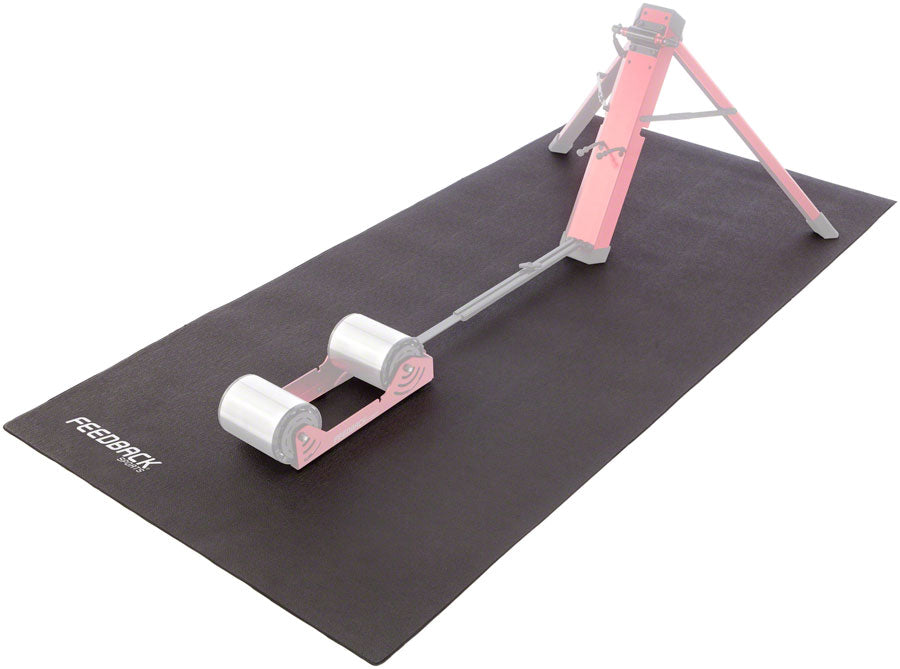 Alfombrilla deportiva Feedback - Negra