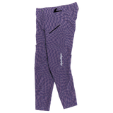 Womens Lilium Pant Twisted Checkers Purple