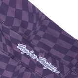 Womens Lilium Pant Twisted Checkers Purple