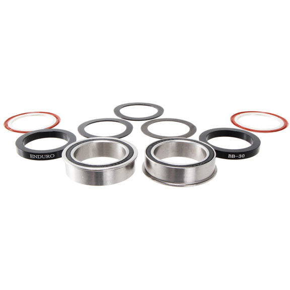 Pedalier Enduro BB92 de acero inoxidable de 30 mm