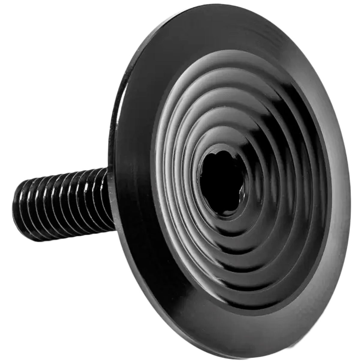 Absolute Black Integrated Top Cap Black