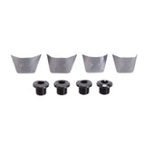 absoluteBLACK Shimano Road Chainring Bolts and Covers